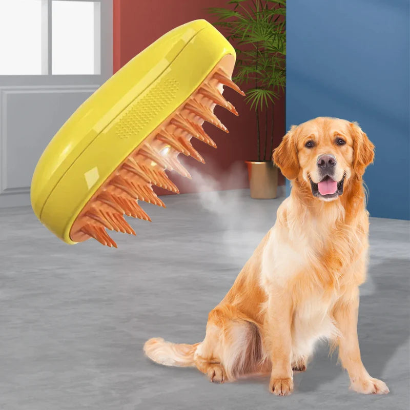 Steamy Pet Brush